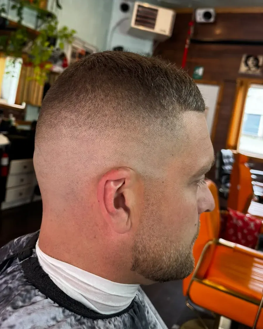 High fade, sharp line-up — a cut finished at Amit Blends.